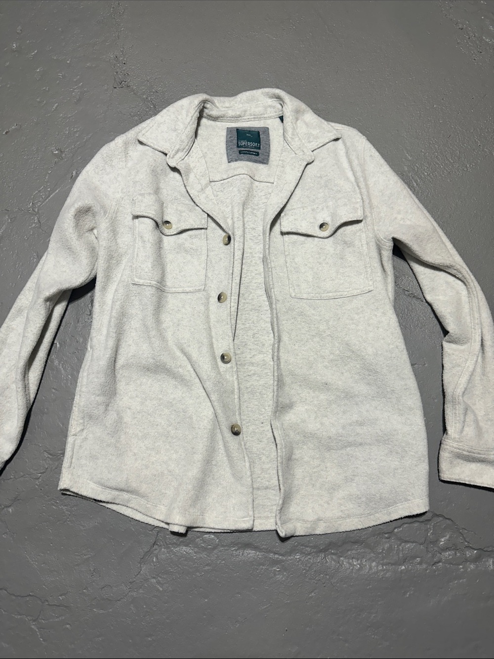 Caslon Light Gray Utility Jacket
